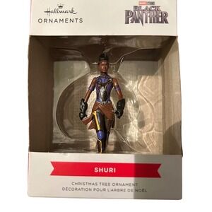Hallmark Black‎ Panther Shuri Legacy Collection Christmas Ornament